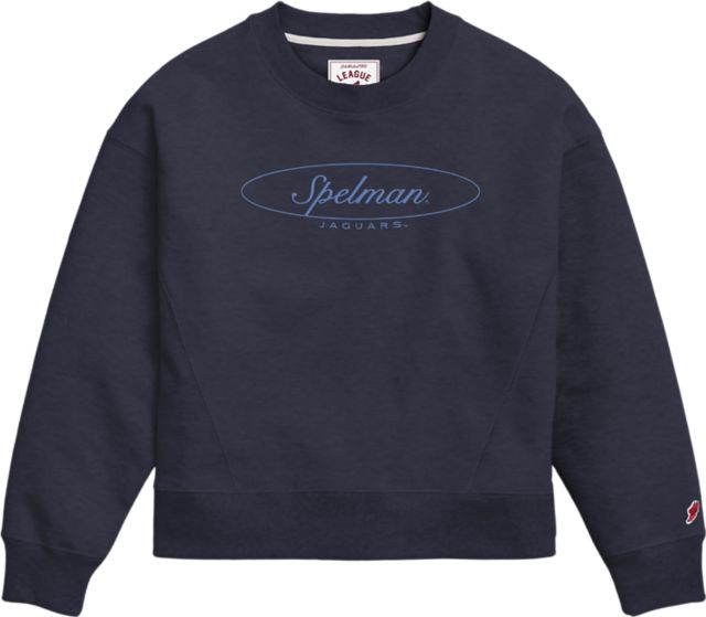 Spelman College Jaguars Women's Boxy Crewneck Sweatshirt