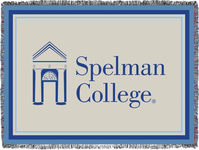 Spelman College Afghan Blanket