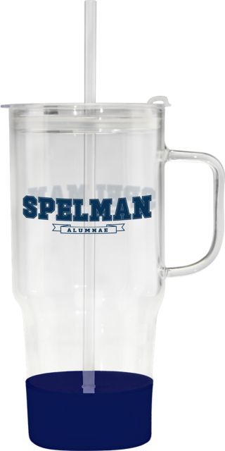 Spelman College 40 oz. Glass Mug