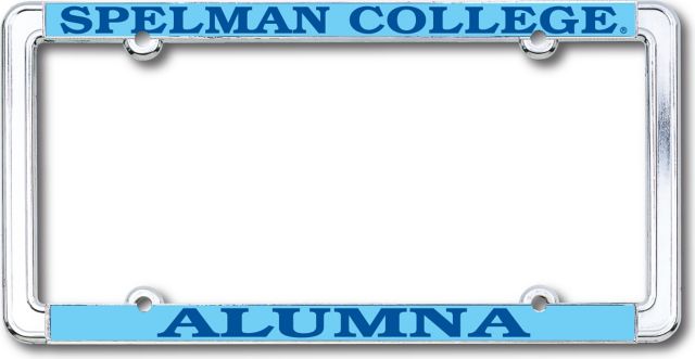 Spelman College Alumna License Plate Frame