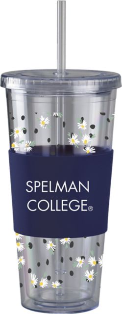 Spelman College Acrylic Tumbler with Straw