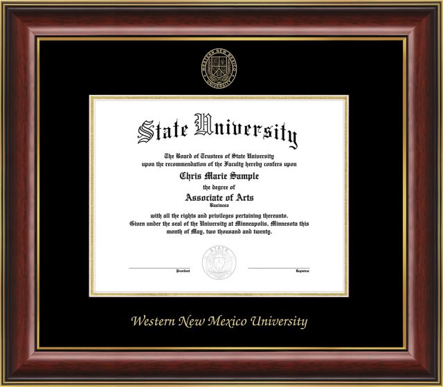 Western New Mexico University Classic Diploma Frame