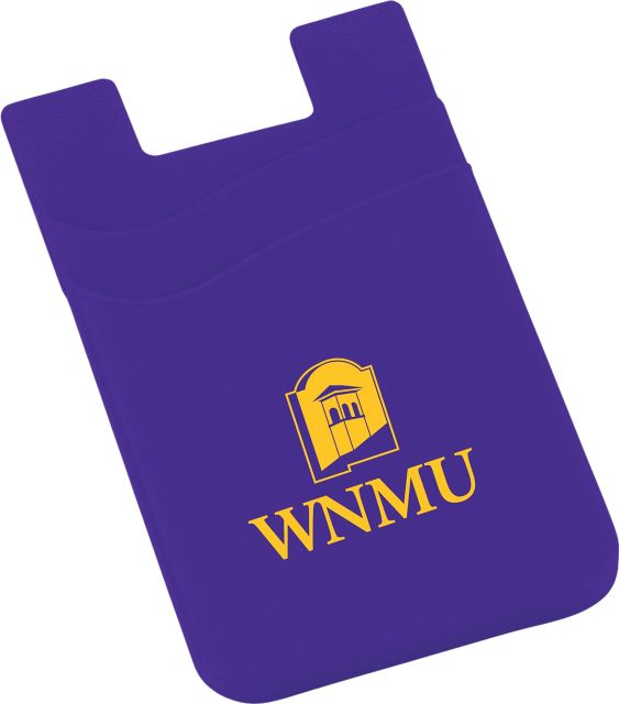 Western New Mexico University Silicone Card Wallet