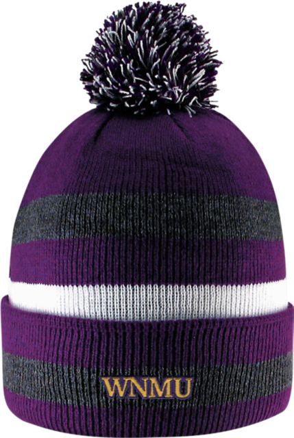 Western New Mexico University Knit Cuff Pom Hat