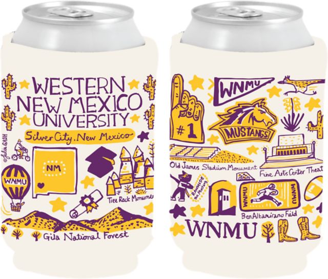 Western New Mexico University Julia Gash Can Coozie