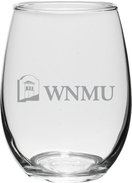 Western New Mexico University 21 oz. Wine Glass
