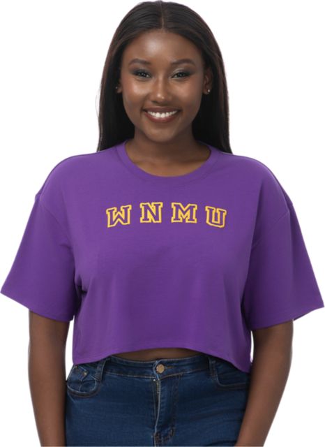 Western New Mexico University Women's Boxy Crop Short Sleeve T-Shirt