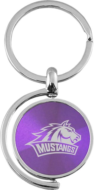 Western New Mexico University Mustangs Spinner Keychain
