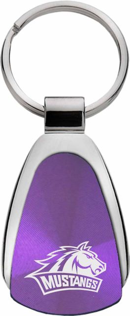 Western New Mexico University Teardrop Keychain