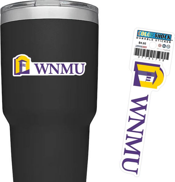 Western New Mexico University Mustangs Durable Sticker
