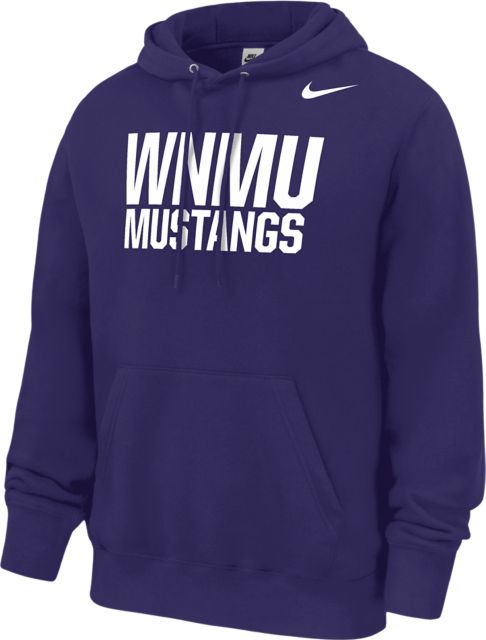 Western New Mexico University Mustangs Club Hooded Sweatshirt