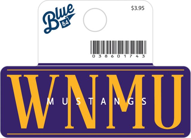 Western New Mexico University Mustangs Mini Sticker