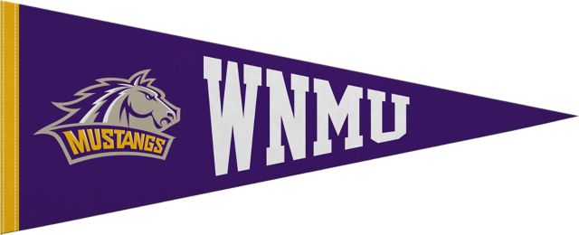 Western New Mexico University 12"X30" Full Color Pennant