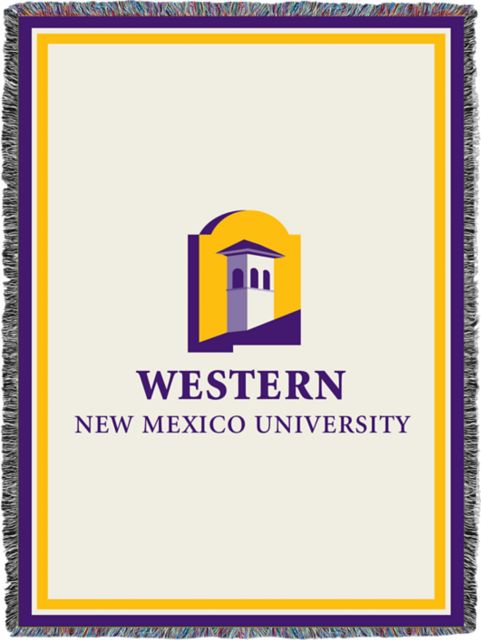 Western New Mexico University Afghan Throw
