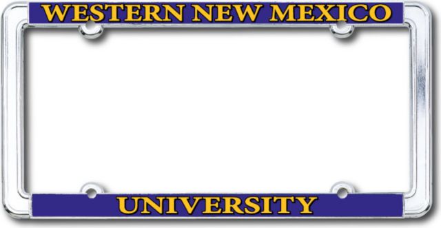 Western New Mexico University License Plate Frame