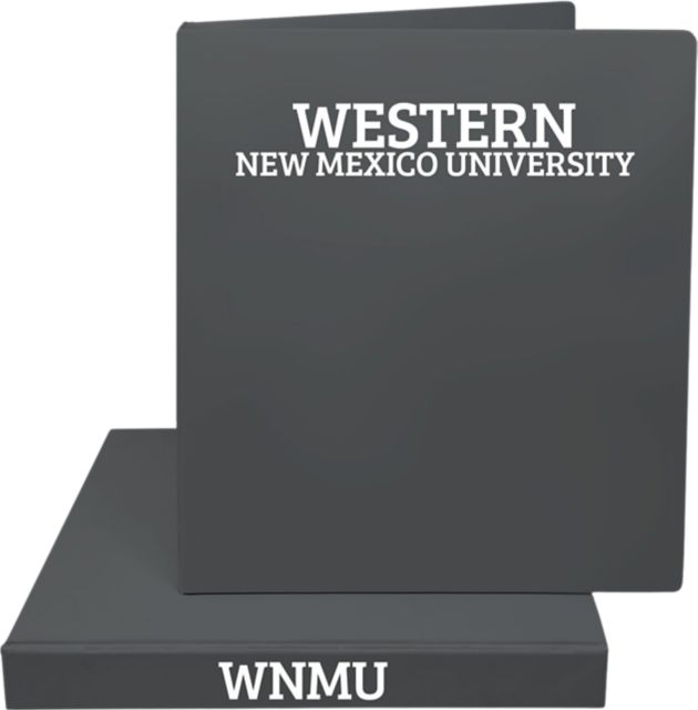 Western New Mexico University 1'' Vinyl Binder