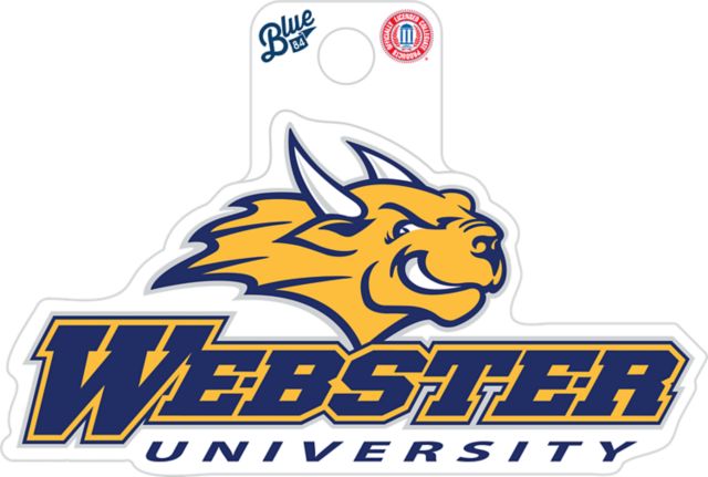 Webster University Full Size Sticker