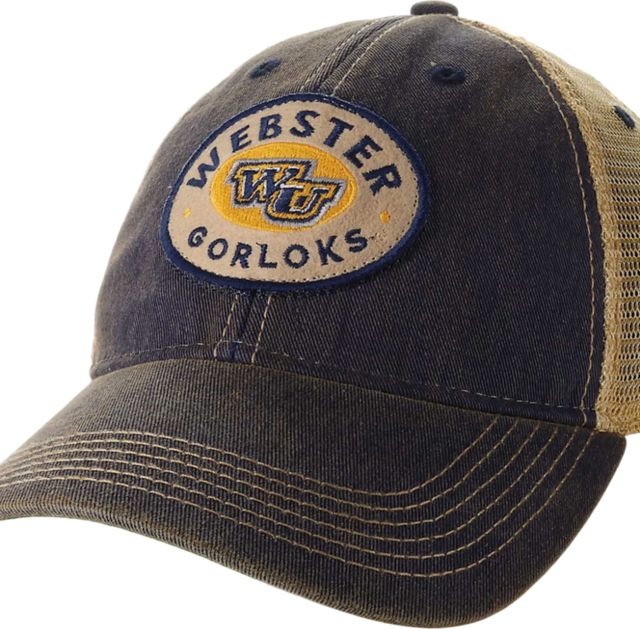 Webster University Gorloks Patch Trucker Cap