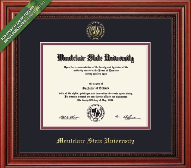 Montclair State University 8"x10" Diploma Frame
