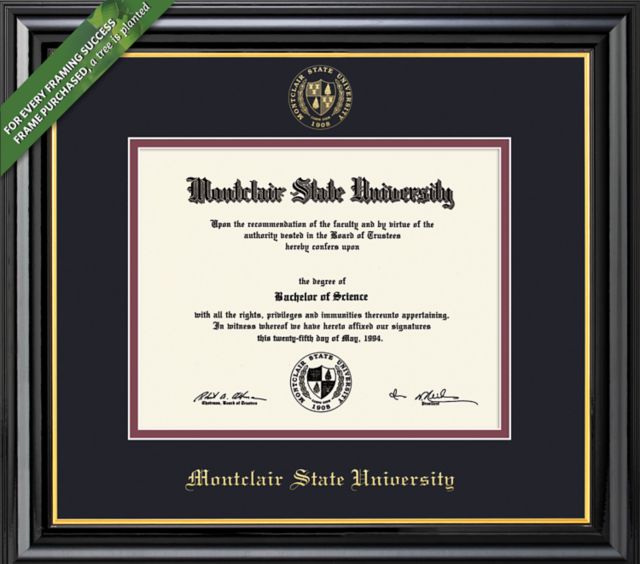 Montclair State University 8"x10" Diploma Frame