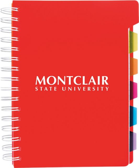 Montclair State University Notebook with Tabs