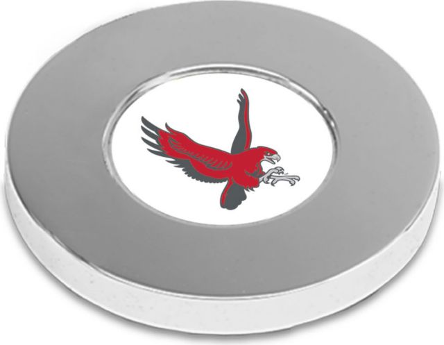 CSI Silver Paperwitheight (Gift Boxed) With Colored Medallion - ONLINE ONLY