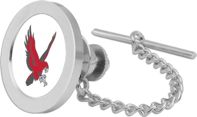 CSI Silver Tie Tack/Lapel Pin Gift Boxed With Colored Medallion - ONLINE ONLY