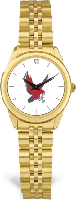 CSI Women's Gold Rolled Link Watch  (Gift Box) With Colored Medallion - ONLINE ONLY