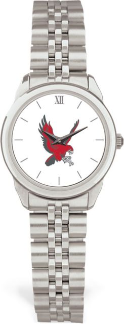 CSI Women's Silver Rolled Link Watch (Gift Boxed)  With Colored Medallion - ONLINE ONLY