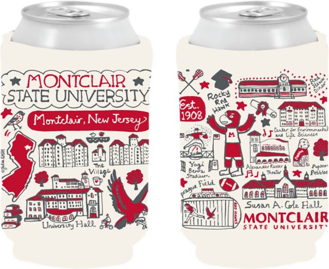 Montclair State University Julia Gash Can Coozie