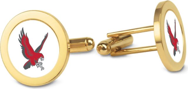 CSI Gold Cufflinks (Gift Boxed) With Colored Medallion - ONLINE ONLY