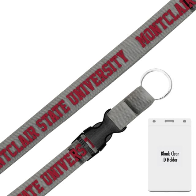 Montclair State University .75 Woven Lanyard