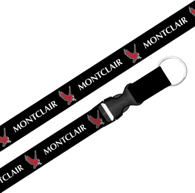Montclair State University Red Hawks Lanyard with Buckle