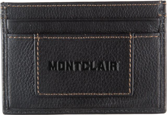Montclair State University Leather Card Holder