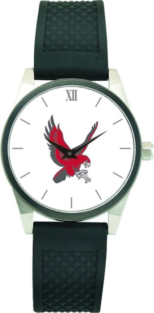 CSI Men's Wristwatch (Gift Boxed) With Black Silicone Strap And Color Medallion. - ONLINE ONLY