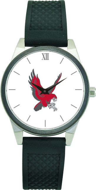 CSI Women's Wristwatch (Gift Boxed) With Black Silicone Strap And Color Medallion. - ONLINE ONLY