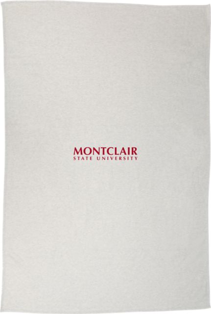 Montclair State University 84x54 Sweatshirt Blanket