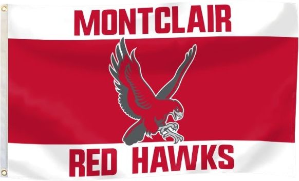 Montclair State University Red Hawks 3' x 5' Flag