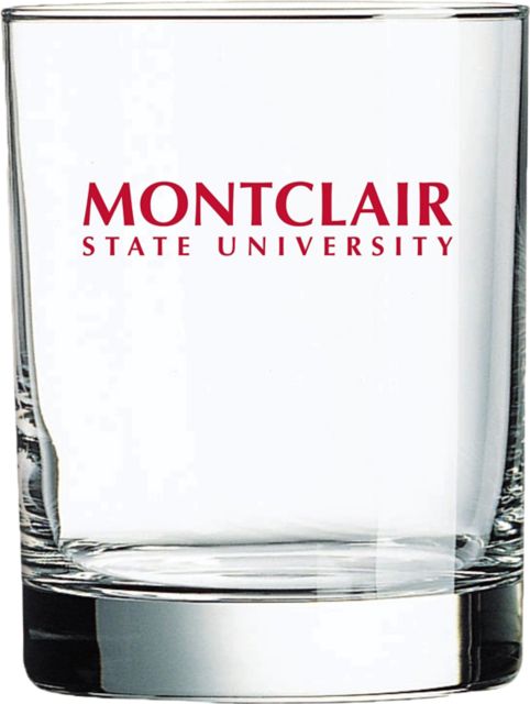 Montclair State University 14 oz. Old Fashioned Glass