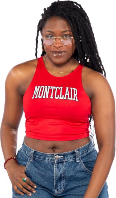 Montclair State University Red Hawks Women's Crop Tank Top