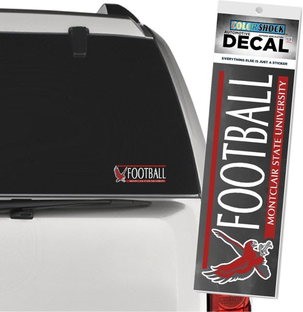 Montclair State University Red Hawks Football Decal