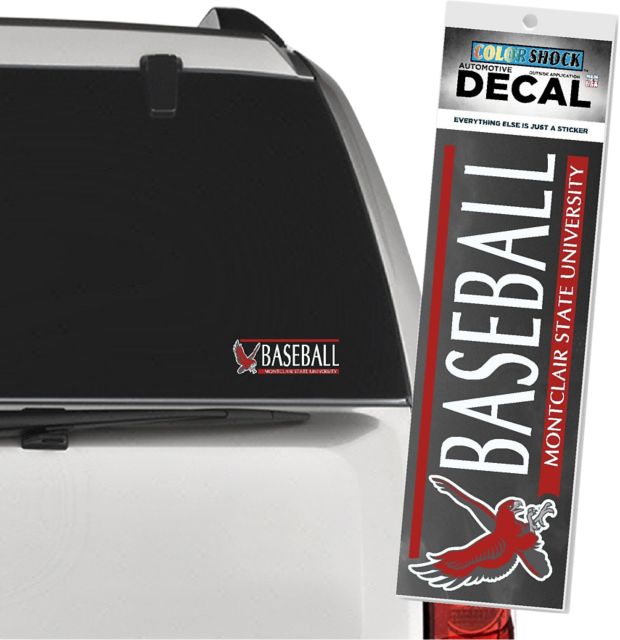 Montclair State University Red Hawks Baseball Decal