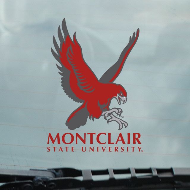 Montclair State University Red Hawks Strip Decal