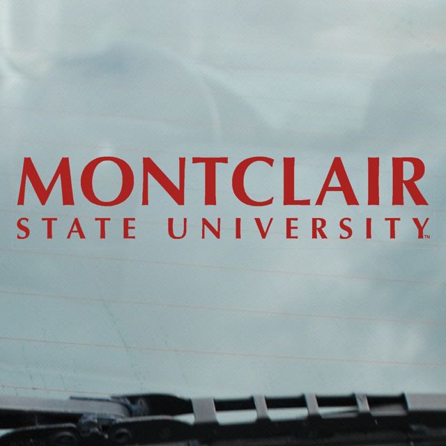 Montclair State University Red Hawks Strip Decal