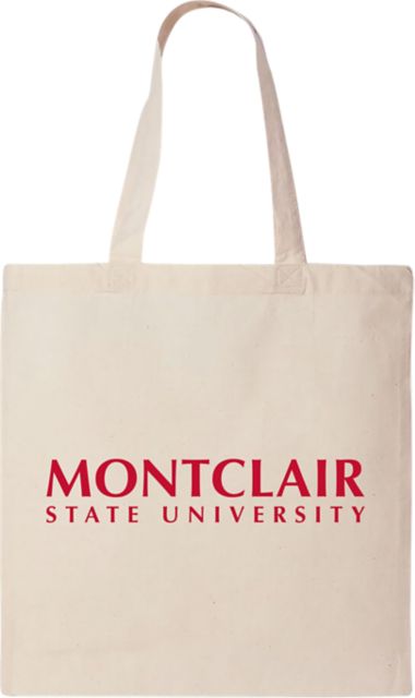 Montclair State University 15 x 16 Canvas Tote Bag