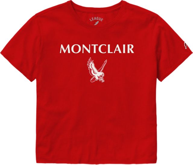 Montclair State University Short Sleeve Cropped T-Shirt