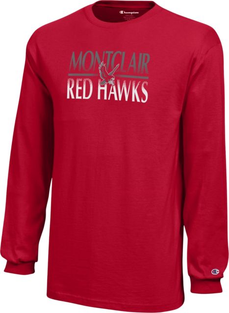Montclair State University Youth Red Hawks Long Sleeve T-Shirt