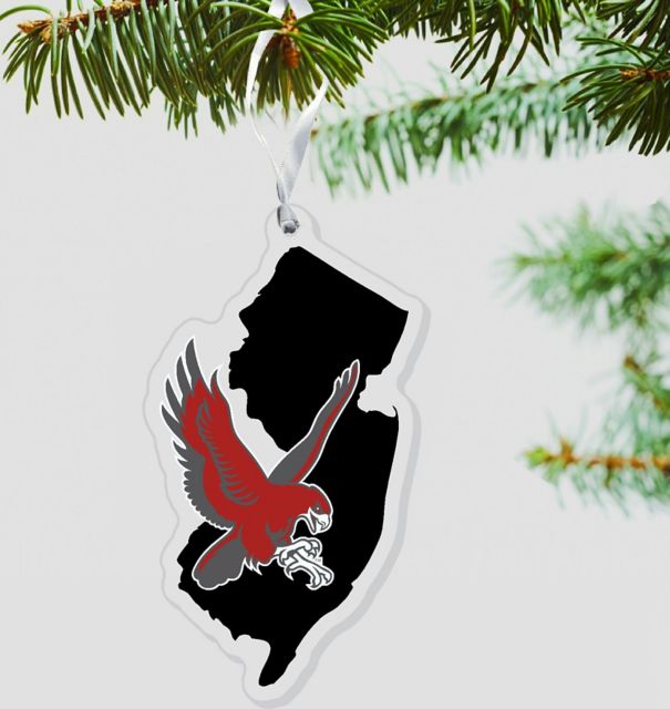 Montclair State University Red Hawks 3"x4" Ornament