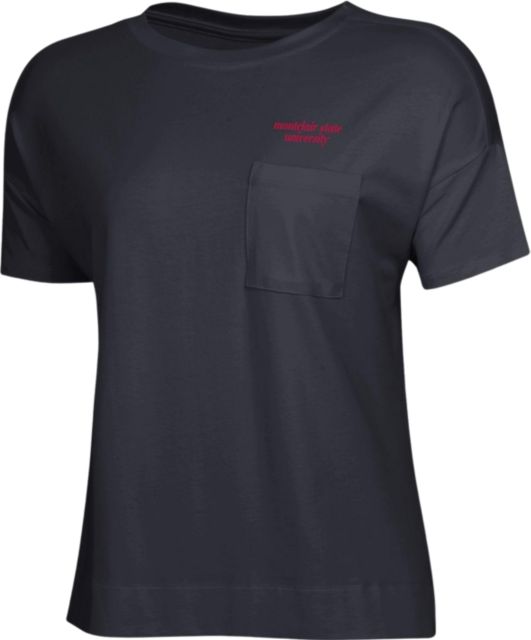 Montclair State University Women's Pocket Short Sleeve T-Shirt