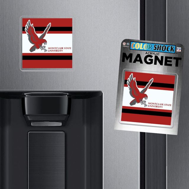 Montclair State University 7" Red Hawks Magnet
